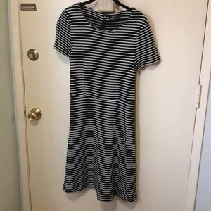 Striped knit Madewell dress